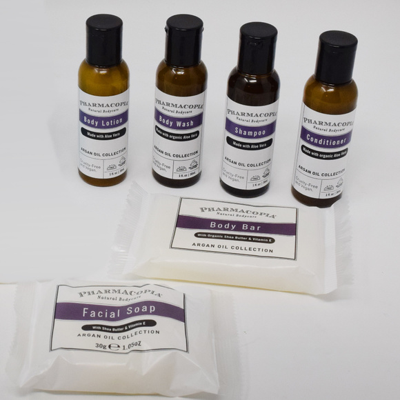 Pharmacopia Natural Bodycare Argan Oil Travel New - Picture 1 of 8
